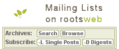 Mailing Lists On RootsWeb