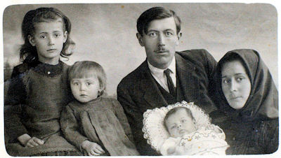 Wolf family 1920 - Schowe emigrants